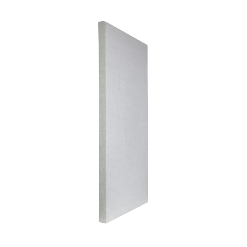 ATS Acoustics ECO Panel Low-VOC Acoustic Panel 24" x 48" x 2" (Platinum) - color: Platinum