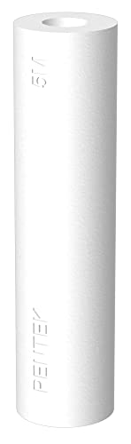 Pentair Pentek P5 Sediment Water Filter Cartridge, 10-Inch, 5 Micron - size: Pack of 1, style: 5 Micron