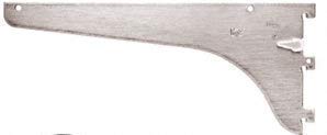 CRL Anochrome KV Adjustable 20" Heavy-Duty Steel Shelf Bracket