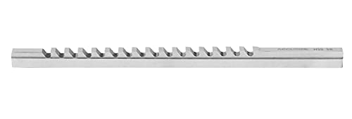 Accusize 5 mm Style B HSS Keyway Broach, 5001-0008 - size: 5mm-B