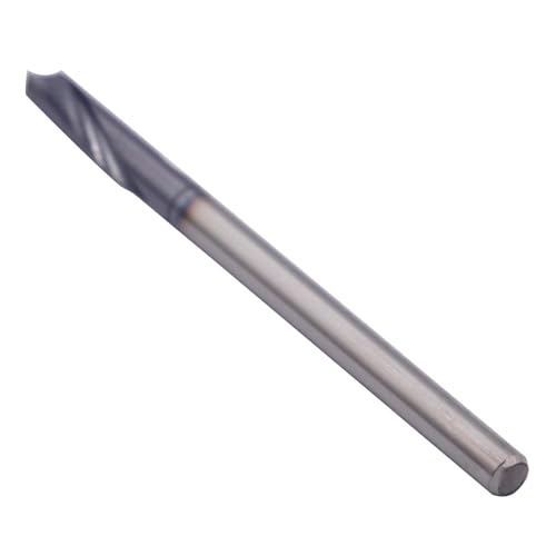 5Pcs 1/8" 2 Flute 90 Degree Solid Carbide Spot Drill - AlTiN Coated - size: 1/8 in