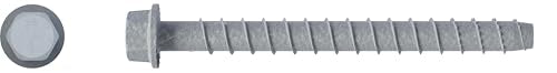 Simpson Strong-Tie THD50600HMG - 1/2 Inch x 6 Inch Flanged Hex Head, Mechanically Galvanized Titen HD Heavy Duty Screw Anchor for Concrete, Easy Installation (Pack of 20)