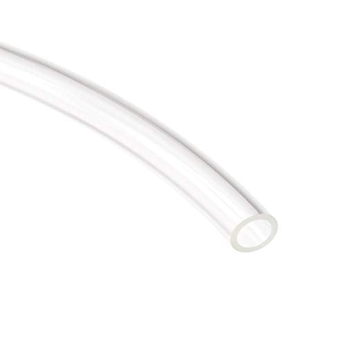 uxcell Pneumatic Air Tubing, 10mm OD x 6.5mm ID 7m (275 Inch) PU Polyurethane Air Compressor Clear Tubing Hose Pipe - color: Clear, size: 7 meter
