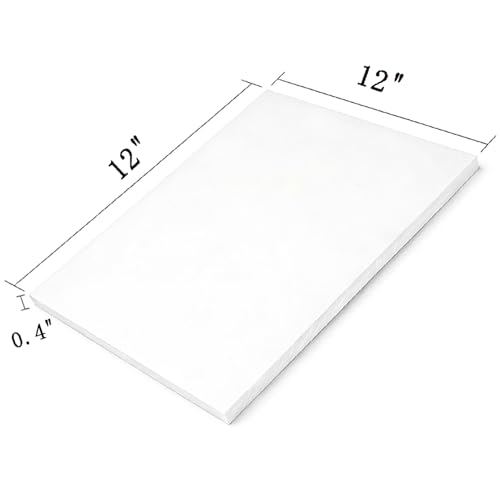 1 Pcs 12" X 12" X 0.4" Ceramic Fiber Insulation Board,Fireproof Insulation Board,Flame Retardant, Heat Resistant,High Temperature Tool for Wood Stove Fireplaces Furnaces Forges Kiln (2300F) - size: 12"X 12"X 0.4"