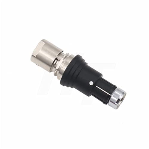 Black Short Plug 7 Pin Connector SS 102A 056 Male Solder Push Pull Brass Compatible for Fischer AWG 26 Wire Cable - color: Black Short Male, size: 7 Pin
