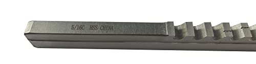 Keyway Broach C1-5/16 Inch Sized High Speed Steel - size: C1-5/16inch