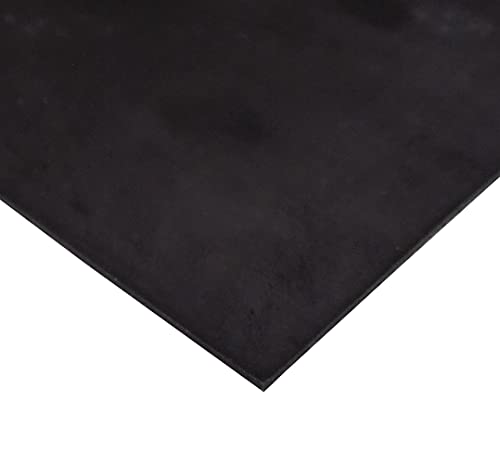 Exactly Rubber - Black Silicone Sheet with PSA Adhesive, 60A Durometer Rubber Mat, Gasket Material, -80 to 450°F Temperature Resistance, 350% Elongation Rubber Sheet, Made in The USA, 1/32 x 3 x 9” - size: 1/32 x 3 x 9