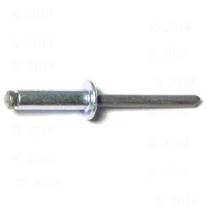 Hard-to-Find Fastener 014973295301 Steel Pop Rivets, 3/16 x 1/2, Piece-25