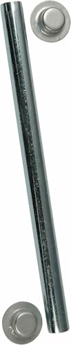 CE Smith - Roller Shaft - Sturdy Zinc Boat Accessories - size: 5/8" x 8 7/8"