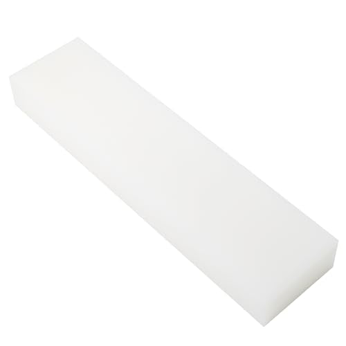 1-3/8" x 12" x 3" HDPE Block White Polyethylene Rectangular Solid - size: 1-3/8"x12"x3", style: white