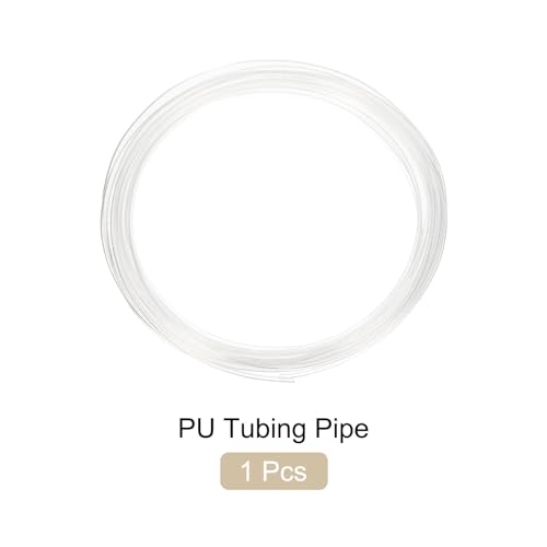 PU Air Tubing Hose, 4mm x 2.5mm Clear, 10M/32.8FT, 1pcs - color: Clear, size: 4mm x 2.5mm x 10m