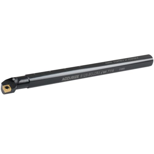 Accusize 3/4" x 10" SCLCR Indexable Boring Bar, CCMT32.5, P252-S407 - size: 3/4" with CCMT32.5 insert