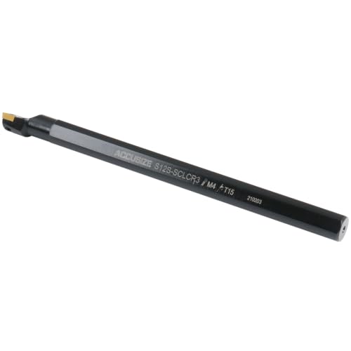 Accusize 3/4" x 10" SCLCR Indexable Boring Bar, CCMT32.5, P252-S407 - size: 3/4" with CCMT32.5 insert