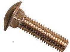 1/2"-13 x 2-1/2" Carriage Bolts, Grade 8 Steel, Zinc Yellow, 225 Pack