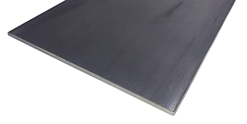 Weldable Hot Rolled Mild Steel Flat Bar (6" x 1/8", 12", 1 Pack) - size: 6" x 1/8"