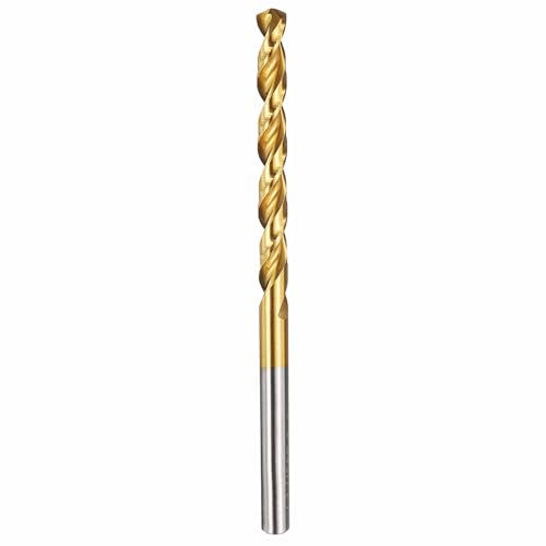 Drill Bit 4.2mm Diameter M42 8% Cobalt HSS TiN for Hard Metal - size: 4.2mm