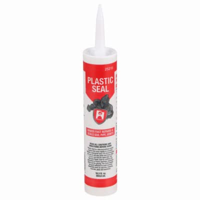 Oatey 25215 Hercules Multi-Purpose Plastic Seal, Gray, 10.1 oz. - Quantity 12