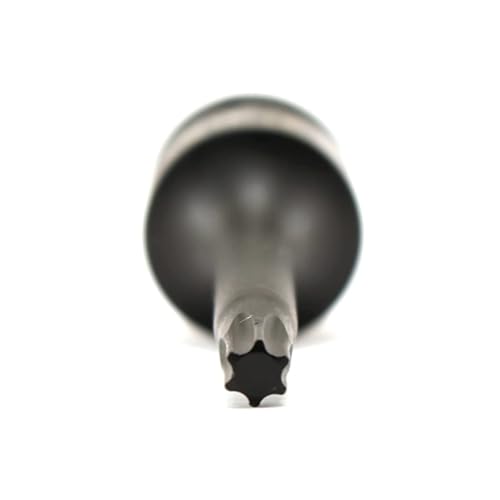 TEMO T40 3" Torx Star 6 Point Black Impact Bit Socket 1/2" Square Drive - size: T40