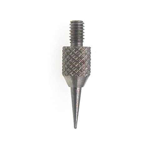 Needle Point Contact Points R0.25 Tip for Dial Digital Indicators Depth Gauge 4-48 Thread 7mm Length (L7) - style: L7