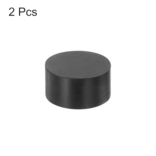 uxcell 2Pcs 50 x 25mm M10 Female Thread Rubber Mounts, Vibration Isolator, Replaces Anti Vibration Pads Flat Silent Block Base Block - size: M10x50x25mm