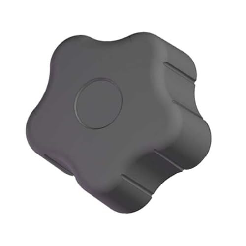 Soft Star Knob, 2 3/8 in, Blind, 3/8-16