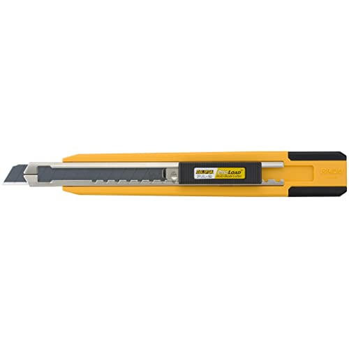 OLFA 9mm Multi-Blade Utility Knife (PA-2) - 5-Blade Chamber, Auto-Load