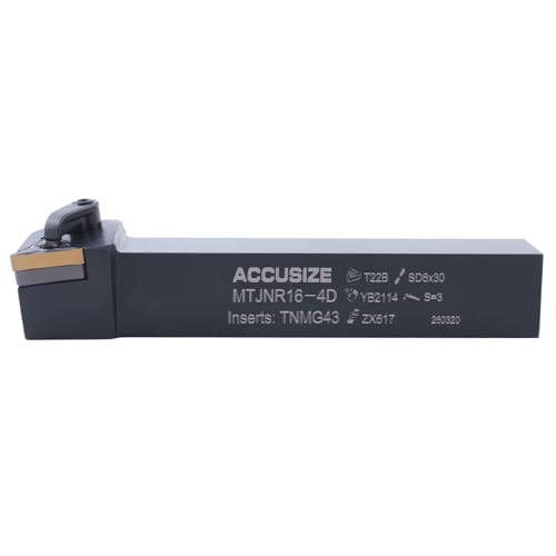 Accusize Indexable Tool Holder, 1" x 6", RH, 2312-5012 - size: 1" x 6", Right Hand