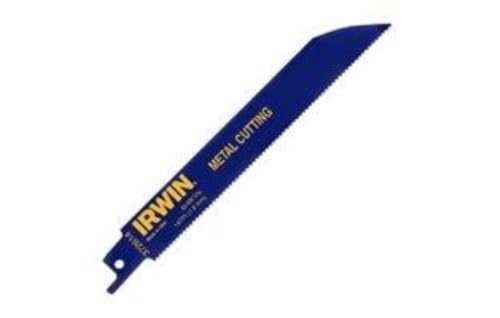 IRWIN Tools Reciprocating Saw Blade, Metal-Cutting, 6-Inch 24 TPI, 5 Pack (372624P5) - size: 6", style: 24TPI / 24TPI / 5-count