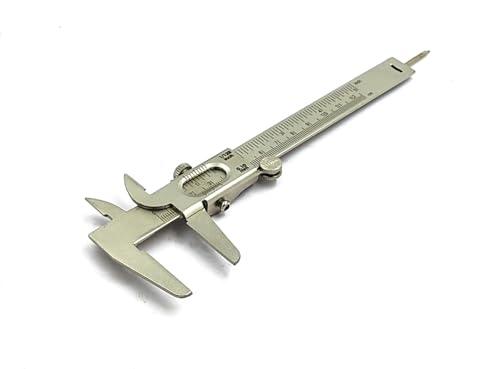 Non Digital Vernier Caliper Metric -Imperial Measuring System Tools for Inside, Outside, Depth & Step (Non Steel Plated Body) - style: (NON STEEL PLATED BODY)