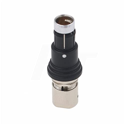 Black Short Plug 4 Pin Connector SS 102A 053 Male Solder Push Pull Brass Compatible for Fischer AWG 22 Wire Cable - color: Black Short Male, size: 4 Pin