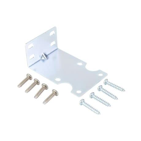 IPW Industries Inc-Watts-FM10 Single Mounting L-Bracket for 10" & 20" Standard Water Filter Housings | Compatible to Flowmatic 500, 4200, and 7000 Series Filter Housings, Steel, Zinc Plated w/ Screws