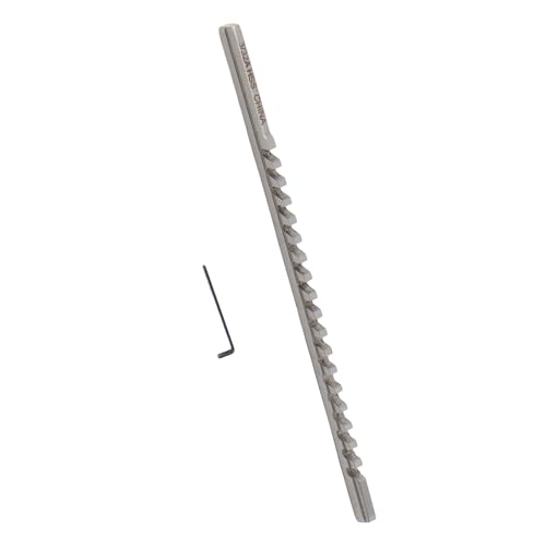 kimllier 3/32 Inch Keyway Broach, A Push-Type, HSS, 1/8 x 5 Inch Dimension