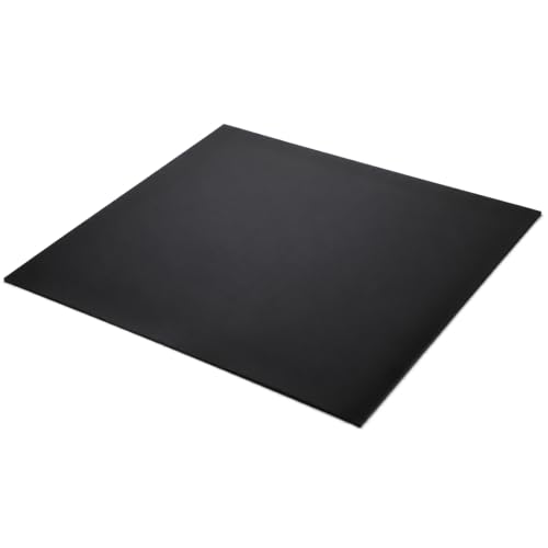 Frcctre 8 Pack Solid Neoprene Rubber Sheet, 12 X 11 Inch 1.0mm & 1.6mm Thickness DIY Gasket Material, Sealing, Liner, Shield, Padding, Mat, 2 Thickness