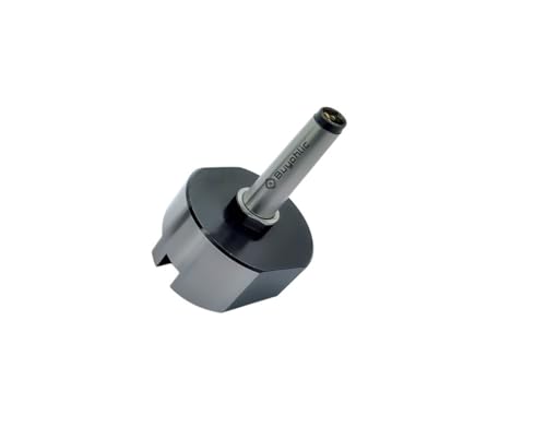 Buyohlic 3" Fly Cutter for Milling & Lathe Machine (MT2-Drawbar (M10x1.5) W/HSS +Indexable Bit) - size: MT2-Drawbar (M10x1.5)W/ HSS +Indexable Bit