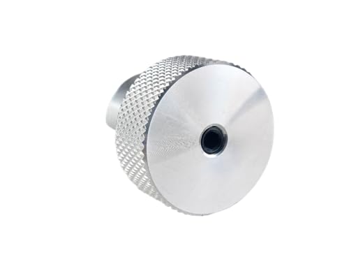 DEWHEL Aluminum Knob Bottle Jack Valve Release Screw on Compatible with Harbor Freight Hydraulic Press 3/8”Dia Valve Release Screws