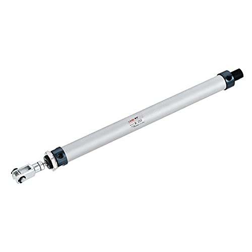 uxcell Pneumatic Air Cylinder 20mm Bore 250mm Stroke with Y Connector and Quick Fittings, MAL 20x250, for Automatic Equipment - size: 20mmx250mm