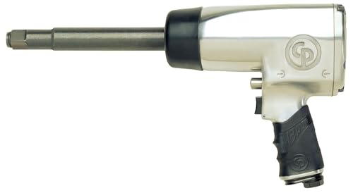 Chicago Pneumatic CP772H-6 Air Impact Wrench (3/4 Inch), 6 Inch Ext Anvil, Air Impact Gun Industrial Repair & Assembly Tool, Pistol Handle, Pin Clutch, Max Torque Output 1000 ft. lbf/1350 Nm, 1350 RPM - size: 6-Inch Extended Anvil