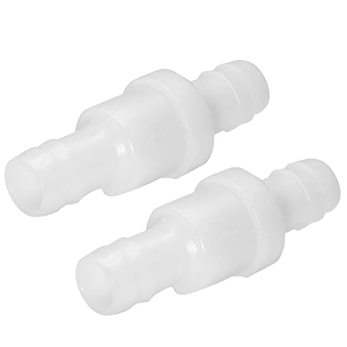 Litoexpe 2 Pcs 3/8" One Way Inline Check Valve, - size: 3/8 Inch
