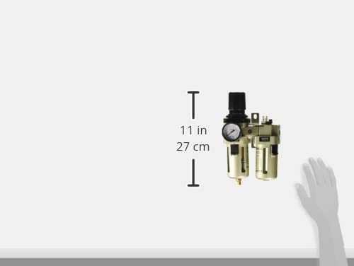Urrea UPWL4 1/2-Inch Air Filter with Regulator and Lubricator