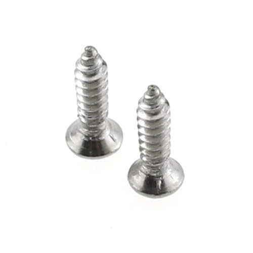 TAODAN 200PCS 2x8mm Small Household Stainless Steel Screws Phillips Flathead Wood Screws DIY Screws for Kitchen and Office Decorative Boxes and Pictures Decorative Accessories - size: 8