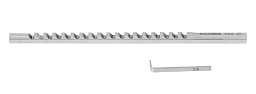 Accusize 3 mm Style A HSS Keyway Broach, 5001-0004 - size: 3mm-A