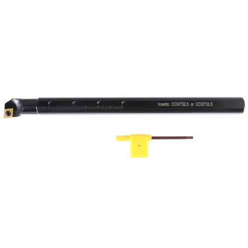Accusize 3/4" x 10" SCLCR Indexable Boring Bar, CCMT32.5, P252-S407 - size: 3/4" with CCMT32.5 insert