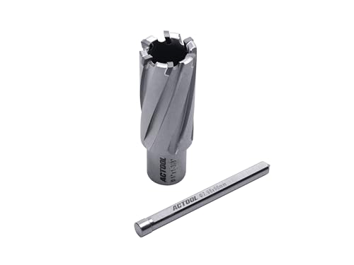 1'' Diameter x 1-3/8'' Depth of Cut Carbide Tipped TCT ANNULAR Cutter with 3/4'' Weldon Shank - size: 1'' x 1-3/8''