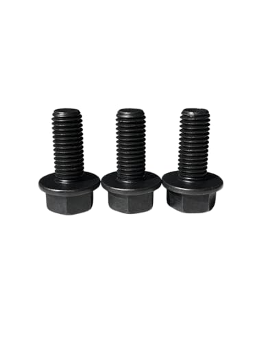 (20 Pieces) 5/8-11x1 1/2" Grade 8 Hex Flange Bolts Screws UNC Coarse Full Threads Zinc Phosphate & Oil