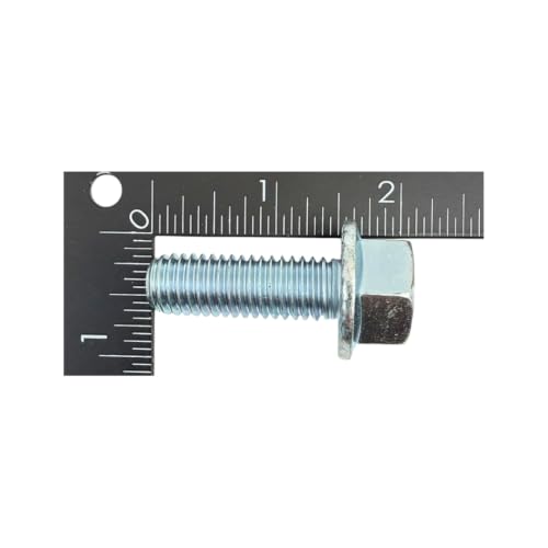 1/2"-13 x 1-1/2" Grade 8 Hex Serrated Flange Bolts, Pack of 4 | SAE J429 High-Strength Coarse Thread Fasteners for OEM, MRO & Industrial Applications | Clear Zinc Trivalent Plated