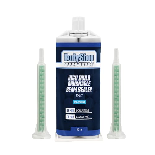 High Build Seam Sealer 50ml Cartridge & Two Application Mixing Nozzles Gray
