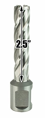 Steel Dragon Tools 1/2" x 2" High Speed Steel Annular Cutter with 3/4" Weldon Shank