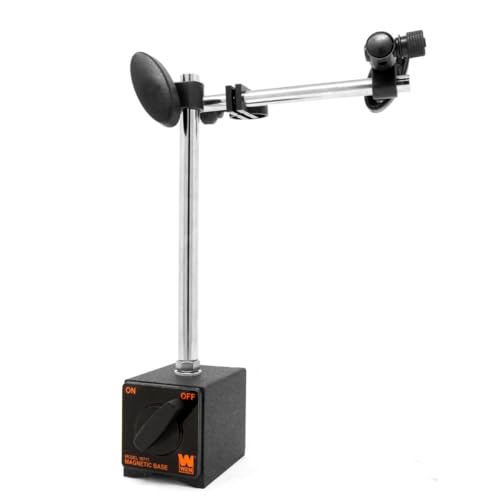 WEN 10711 Industrial-Strength Adjustable Magnetic Base for Dial Indicators - style: Two-Segment Arm