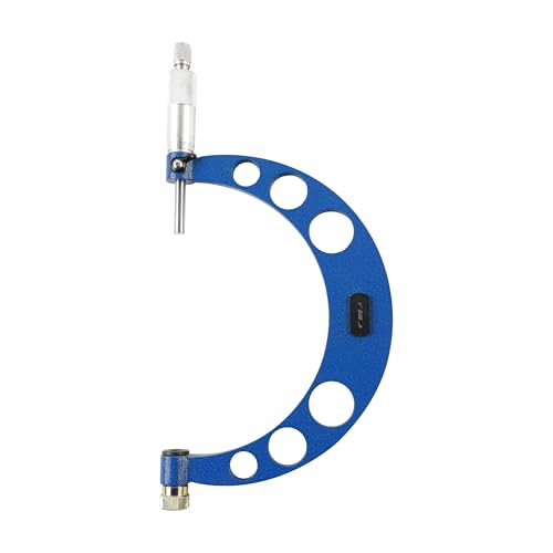 HFS(R) 0-6" x 0.0001" Outside Micrometer Caliper Set with Interchangeable Anvils, Accurate to 0.0001" - size: 0-6"x0.0001", style: Classic Ratchet