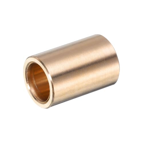 uxcell 2pcs Sleeve Bearings 3/8" Bore x 1/2" OD x 3/4" Length Self-Lubricating Brass Bushing - size: 3/8" Bore x 1/2"OD x 3/4 " Length